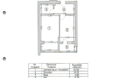 De Vanzare / Apartament 2 Camere /Centrala Proprie / Palladium Residence - 7