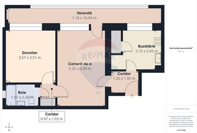 Apartament cu 2 camere semidecomandat în Dristor - 11