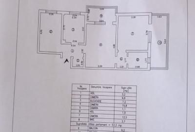 Apartament 3 camere-Podu Ros-Liceul Racovita - 10