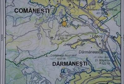 Teren de 3870 mp, în Coman - 3