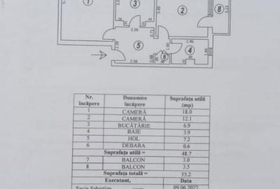 Apartament cu 2 camere decomandat în Micro 20 - 3