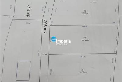 Teren la asfalt 2 lot de 886 mp,  sat. Proselnici, Miroslava - 2