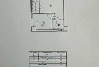 Urgent! Visoianu – Ap 2 camere de lux. etaj 5. INTABULAT - 6