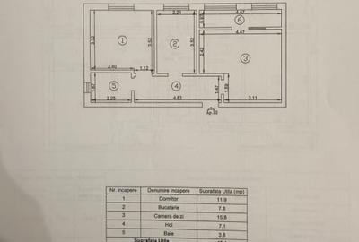 Apartament cu 2 camere decomandat în Valea Lupului - 12