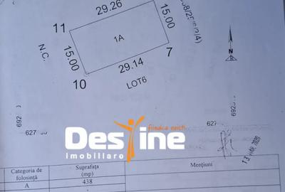 Teren de 500 mp, în Valea Adâncă