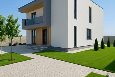 Casă cu 6 camere cu Teren 400 Mp în Domnești - 2