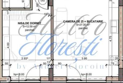 Apartament 2 camere, 47 mp, zona Eroilor