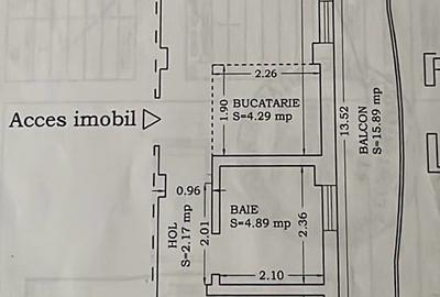 Apartament cu 2 camere, mobilat în Nord - 11