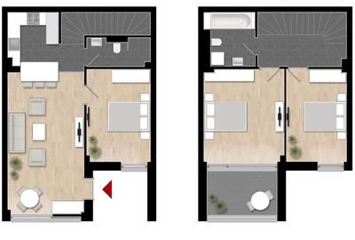 Apartament tip duplex 95 mp utili in Tunari - 8