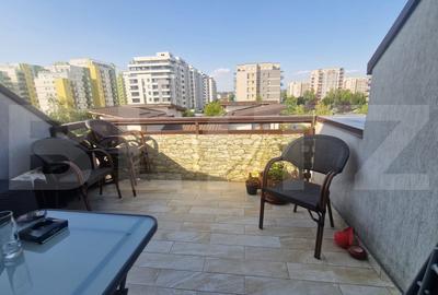 Apartament 4 camere zona Tractorul , luminat decomandat 17 mp terase - 9