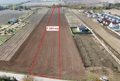 Teren Construcții intravilan de 7344 mp, în Joița - 1