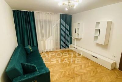 Apartament cu 2 camere semidecomandat, mobilat în Dorobanților