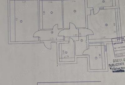Apartament cu 3 camere decomandat în Central - 1