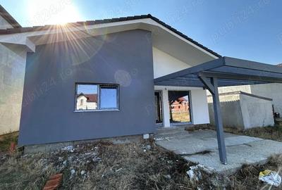 Vand vila noua in Fantanele,cartier nou,la nivel, st.310 mp., supraf.construita 100 mp. 3 camere. - 2