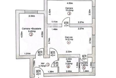 Apartament cu 2 camere în Țiglari - 2