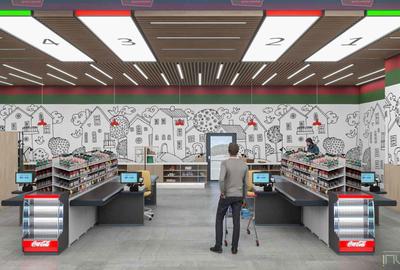 Spațiu comercial, în Central