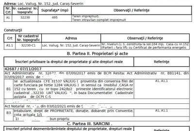 Casă cu 3 camere cu Teren 495 Mp în Văliug - 1