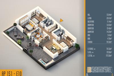 Neofort 84 - OFERTA Apartament de familie decomandat cu terasa zona verde - 10