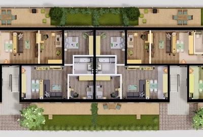 Apartament 3 camere + teren 47mp - 5