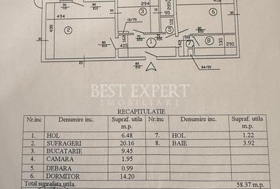 Apartament cu 2 camere decomandat, mobilat în Vitan - 12
