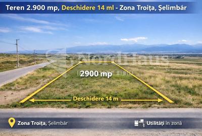 Teren agricol extravilan de 2900 mp, în Șelimbăr - 1