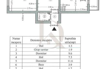 Apartament cu 3 camere în Ultracentral - 2