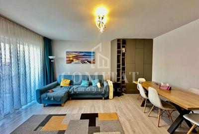 Apartament cu 3 camere semidecomandat, mobilat în Mănăștur - 2