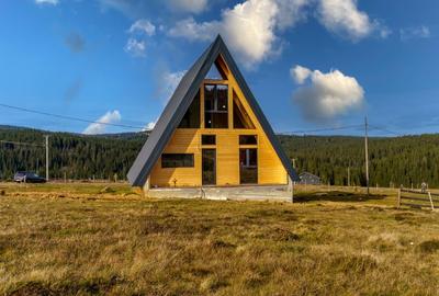 Doua cabane A-Frame, Smida - 3