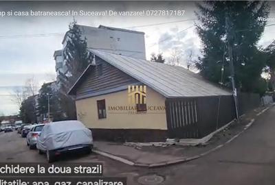 Teren 350 mp si casa batraneasca! In Zamca! De ! 0727817187 - 1