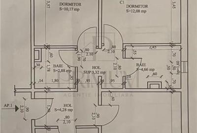 ARADULUI - 3 CAM - DECOMANDAT - PARTER - 2 BAI - MOBILAT - CENTRALA - BOXA - 10