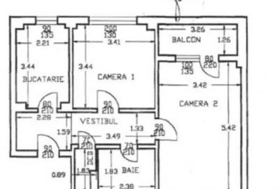 Apartament cu 2 camere decomandat, mobilat în Sebastian - 3