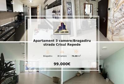 Apartament cu 3 camere decomandat, mobilat în Bragadiru - 17