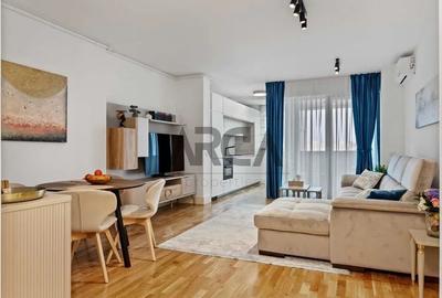 Apartament cu 2 camere semidecomandat, mobilat în Barbu Văcărescu