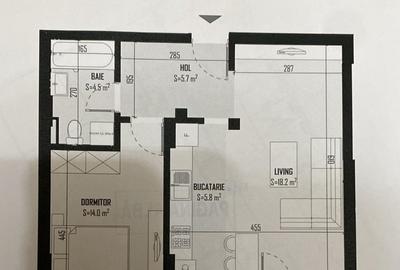 Apartament cu 2 camere decomandat în Central - 1