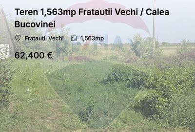 Teren de 1563 mp, în Frătăuții Vechi - 3