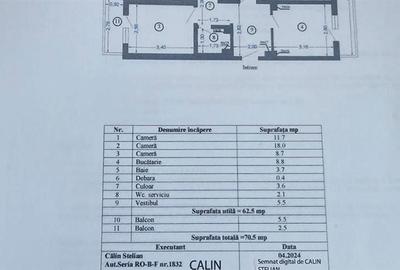 Apartament cu 3 camere decomandat în Gorjului - 1