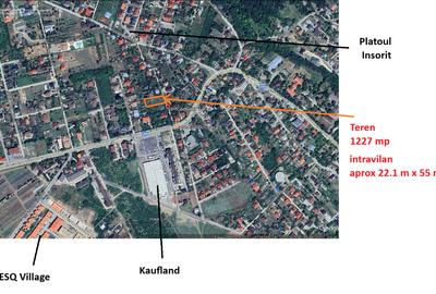 Schimb teren 1227 mp Iasi , 4km de Palas, Galata Deal, Kaufland, cu apartament i - 1