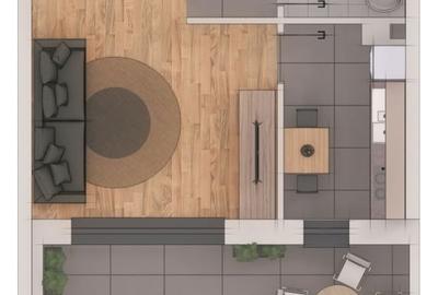 Garsonieră decomandată în Florești