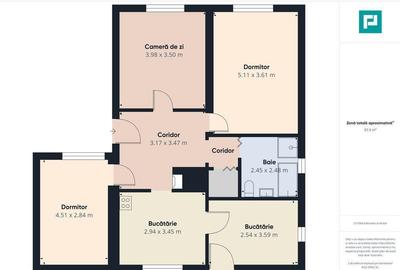 Casa cu 3 camere ?i teren generos langa frontiera - 8