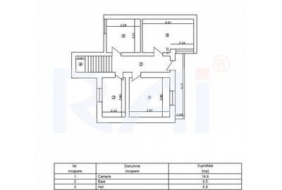 Casă cu 6 camere decomandat cu Teren 328 Mp în Central - 2