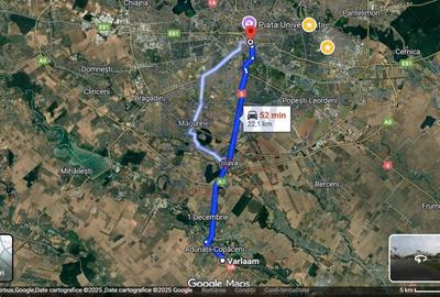 De Vanzare Teren 400 mp cu Autorizatie de contructie  Adunatii Copaceni  Giurgiu - 5