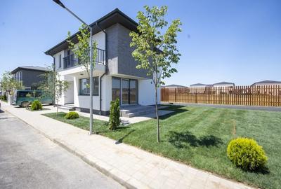 Vila individuala in complex,mobilata,  incalzire in pardoseala , teren 400 mp