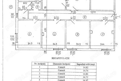 Diferite Birouri de la 15 mp utili la 135 mp utili - COMPLET RENOVAT LA 220 EURO - 8