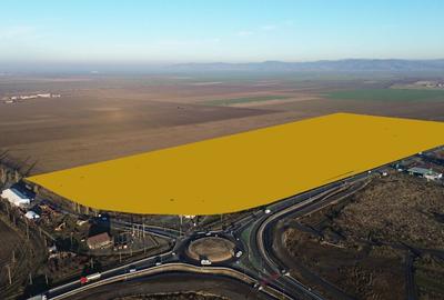 Teren de vanzare Vladimirescu Arad, la sens giratoriu DN7-Centura Est - 1