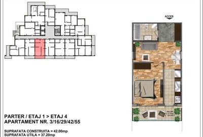 Apartamente noi finisate, 2-3 camere, 30-90 mp, zona Nord-Ansamblu Rezidential - 2