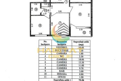 Apartament cu 4 camere decomandat, mobilat în Brâncoveanu - 10
