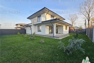 Vila lux 4 camere (dormitor parter) in Domnesti