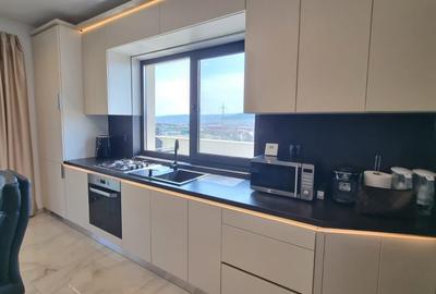 Penthouse cu 3 camere semidecomandat, mobilat în Florești - 8