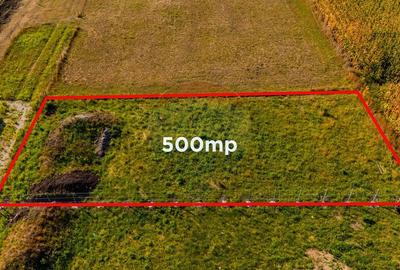 Teren de 500 mp, în Stupini