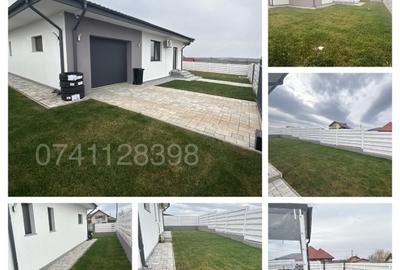 Proprietar casa teren 500m2 garaj sistem fotovoltaic mobilat utilat